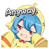 Anime WhatsApp Sticker #28