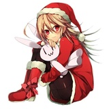 Anime Santa WhatsApp Sticker pack