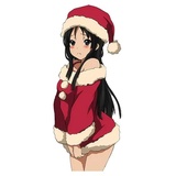 Anime Santa WhatsApp Sticker #11