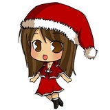 Anime Santa WhatsApp Sticker #15