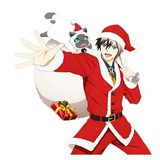 Anime Santa WhatsApp Sticker #23