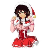 Anime Santa WhatsApp Sticker #6
