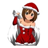 Anime Santa WhatsApp Sticker #7