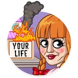 Annabelle WhatsApp Sticker #11