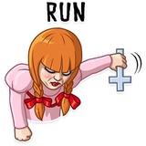 Annabelle WhatsApp Sticker #12