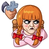 Annabelle WhatsApp Sticker #13