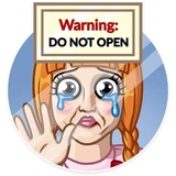 Annabelle WhatsApp Sticker #17