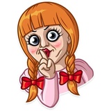 Annabelle WhatsApp Sticker #20