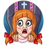 Annabelle WhatsApp Sticker #4