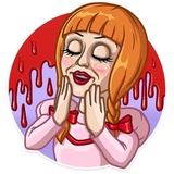 Annabelle WhatsApp Sticker #9
