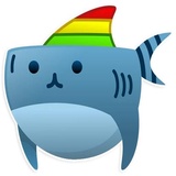 AntiLand Shark WhatsApp Sticker #15