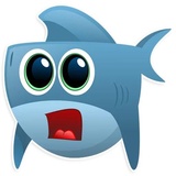 AntiLand Shark WhatsApp Sticker #16