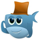 AntiLand Shark WhatsApp Sticker #19