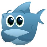 AntiLand Shark WhatsApp Sticker #22