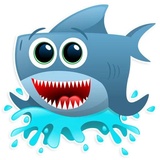AntiLand Shark WhatsApp Sticker #6