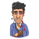 Tony Montana WhatsApp Sticker #19