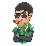 Tony Montana WhatsApp Sticker #21