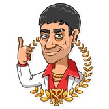 Tony Montana WhatsApp Sticker #3