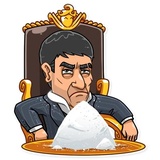 Tony Montana WhatsApp Sticker #9