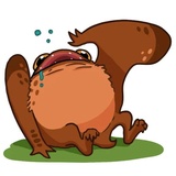 Ammy the Anurognathus WhatsApp Sticker #15