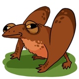 Ammy the Anurognathus WhatsApp Sticker #17