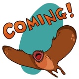 Ammy the Anurognathus WhatsApp Sticker #18