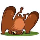 Ammy the Anurognathus WhatsApp Sticker #19