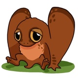 Ammy the Anurognathus WhatsApp Sticker #22