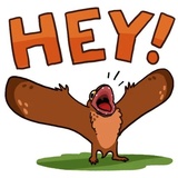 Ammy the Anurognathus WhatsApp Sticker #3