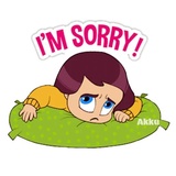Apology WhatsApp Sticker #12