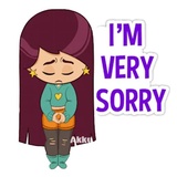 Apology WhatsApp Sticker #14