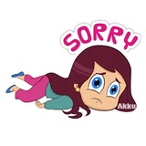 Apology WhatsApp Sticker #16