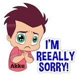 Apology WhatsApp Sticker #4