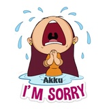 Apology WhatsApp Sticker #9