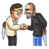 Steve Jobs WhatsApp Sticker #14