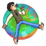 Steve Jobs WhatsApp Sticker #18