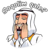 Arabic Man WhatsApp Sticker #10