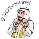 Arabic Man WhatsApp Sticker #14
