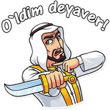 Arabic Man WhatsApp Sticker #23