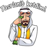 Arabic Man WhatsApp Sticker #26
