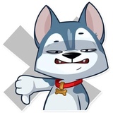 Archie the Dog WhatsApp Sticker #11