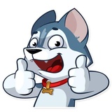 Archie the Dog WhatsApp Sticker #3