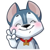 Archie the Dog WhatsApp Sticker #7