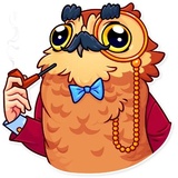 Birds With Arms WhatsApp Sticker #8