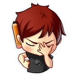 Pierre de Penciliere WhatsApp Sticker #11