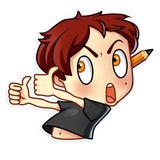 Pierre de Penciliere WhatsApp Sticker #3