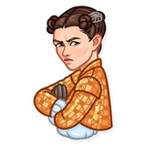 Arya Stark WhatsApp Sticker #14
