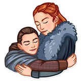 Arya Stark WhatsApp Sticker #19