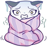 Astro Kitty WhatsApp Sticker #20