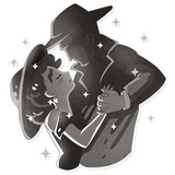 Audrey Glamour WhatsApp Sticker #10